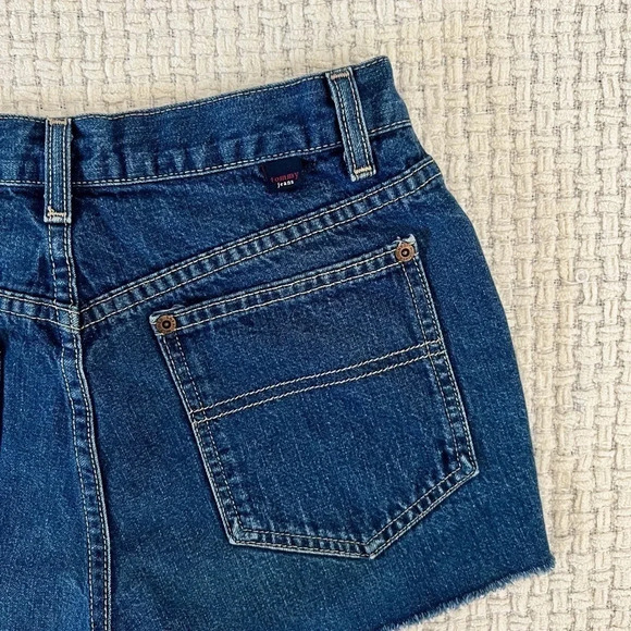 VINTAGE Y2K Tommy Hilfiger Denim Cut Off Shorts - Picture 2 of 8